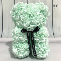 Ours en peluche rose romantique le plus vendu avec boîte et lumières LED pour filles comme cadeau de la Saint-Valentin