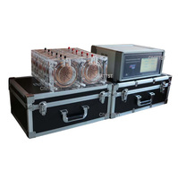 Appareil de test de perméabilité aux ions chlorure numériques LCD rapide pour béton, conforme ASTM, avec mesure du flux électrique