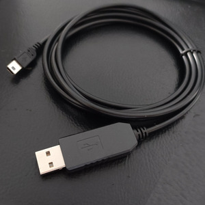 Cavo <span class=keywords><strong>USB</strong></span> a Mini <span class=keywords><strong>USB</strong></span> 5P con Rivestimento in PVC e Schermatura Intrecciata per Aggiornamento Firmware Lettore di Schede TPS300 e Comunicazione PC - Product Image 6