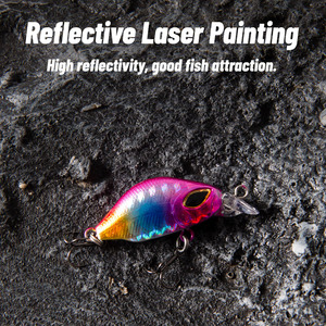 Señuelo de hundimiento lento Yajie Micro de 32 mm y 3 g para pesca de lubina y peces pequeños - Product Image 4