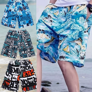 Pantaloncini Unisex da tavola con fasciatura di ghiaccio per l'estate speciale costumi da bagno per le coppie piscina e pantaloni da spiaggia - Product Image 1