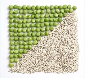 La migliore vendita inodore senza polvere 6L corn sand kitty lettiera sciacquabile lettiera per gatti tofu - Product Image 6