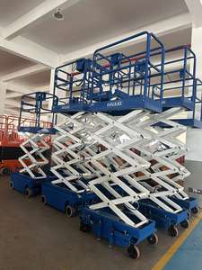 Plataforma Elevadora <span class=keywords><strong>de</strong></span> Tijera Mini Haulke: Plataforma Autopropulsada Eléctrica para Venta al por Mayor, Venta y <span class=keywords><strong>Alquiler</strong></span> - Product Image 5