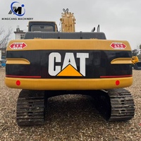 Excavatrice Caterpillar 320BL d'occasion, 20 tonnes, hydraulique, sur chenilles, moteur fiable, machine de terrassement pour la construction