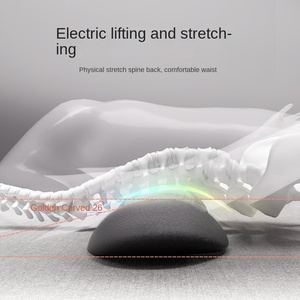 Gối hỗ trợ thắt lưng massage sưởi ấm bằng mút nhớt 200TC, họa tiết trơn, đệm ngủ và hỗ trợ thắt lưng có chức năng nâng đỡ cổ - Product Image 2