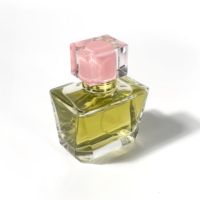 Vente en gros de flacons cosmétiques de nouvelle conception, flacon de parfum de luxe, atomiseur transparent, flacon de parfum vide, flacon d'huile essentielle