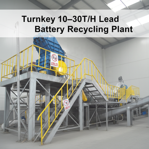 MingXin MX 10 T/H Machine de recyclage de batteries au plomb à séparation automatique avec pompe à moteur haute technologie en acier inoxydable SS316, usine clé en main avec une récupération de <span class=keywords><strong>Pb</strong></span> >99% - Product Image 3