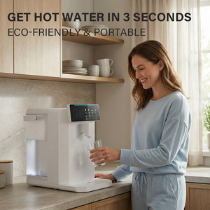 Dispensador de Agua Caliente Instantáneo Multitemperatura, Calentamiento Rápido Ajustable, de Sobremesa para Hogar y Oficina - Product Image 6