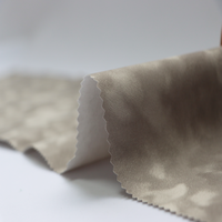 Tissu en nylon durable de velours de pile courte de polyester pour la boîte d'emballage