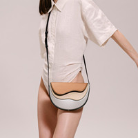 Sac Tendance 2024 Carteras Para Mujer Designer été accessoires femmes multicolore selle sac à bandoulière Colorblock sac à bandoulière
