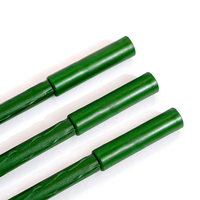 Cage de soutien en PVC vert pour plantes grimpantes, 3 paquets, en treillis, Support de fleurs, pour la culture de fruits, vente en gros, pièces