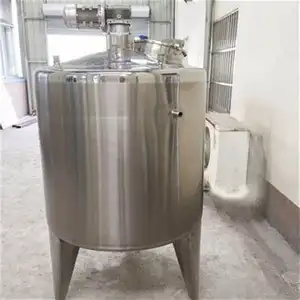 Factory Supply 300-6000L Stainless Steel Storage Tank For Herb Juice Coffee Milk Liquid Products