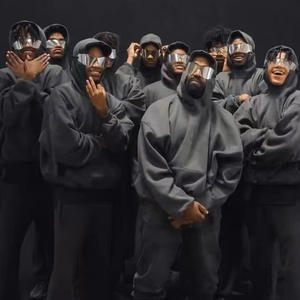 Gafas de Sol Kanye West Y2K Unisex UV400 sin Marco de PVC Negras para Ciclismo al Aire Libre, Deportes, Protección Solar Clase 2 - Product Image 3