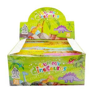 BESTAR Caramelle Gommose Divertenti a Forma di Dinosauro per Bambini, Confezione Blister da Collezione, Tema Giungla Tropicale, Snack Dolciari - Product Image 3