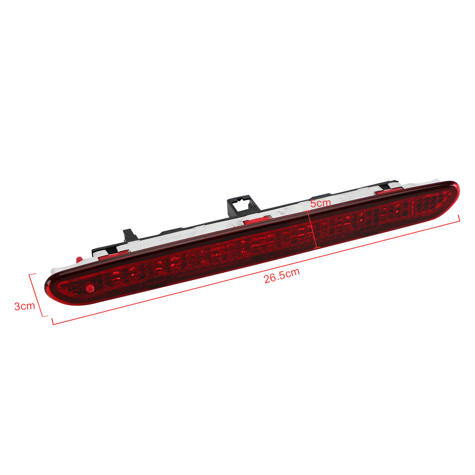 Terza Luce Freno LED Per Fiat Punto Evo/Abarth/Grande Punto 2008-2012 - Nero Fumé O Rosso - Foto 4