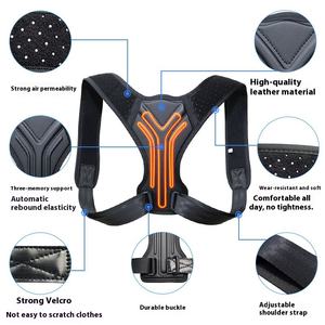 Hunchback sabuk koreksi postur duduk uniseks, perangkat keselamatan kebugaran tidak terlihat bersirkulasi untuk koreksi tulang belakang - Product Image 4