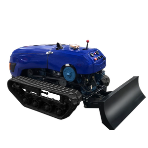 Produits les plus vendus : Motoculteur agricole à chenilles télécommandé avec moteur 28 CV, haute performance - Product Image 4