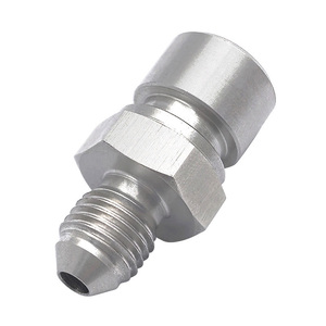 ข้อต่อ<span class=keywords><strong>สาย</strong></span>เบรกแบบแปลงเกลียว 4AN 3AN ตัวผู้ เป็น M10 3/8NPT ตัวเมีย  วัสดุสแตนเลส สำหรับอะไหล่<span class=keywords><strong>รถยนต์</strong></span> ขายดี - Product Image 3