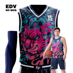 Uniforme de Baloncesto Personalizado de Alta Calidad, Jersey de Baloncesto Sublimado, Jersey de Baloncesto Transpirable - Product Image 1