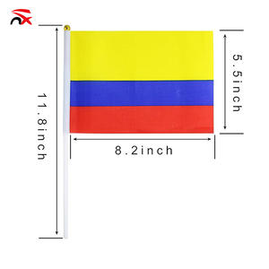 Serie colombiana barata de fábrica de productos de soporte para fanáticos Bandera de Colombia para regalos promocionales de Colombia - Product Image 4