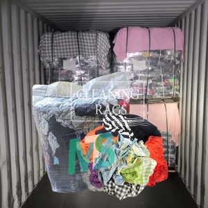 100% Reused Industrial Cotton Rags Knit Cleaning Wiping Rags Cut Cotton Rags - Product Image 1