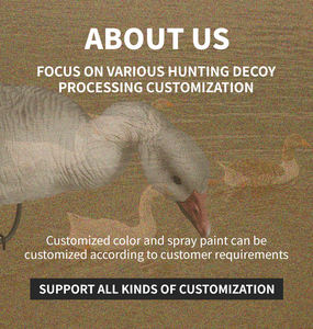 Accesorios de Plástico Duraderos para Modelos Privados de Señuelos de Caza de Cuerpo Completo, Señuelo de Ganso Juvie - Product Image 6