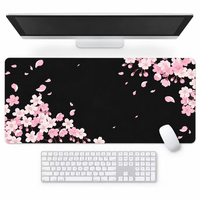Tapis de souris gaming XXL grand format en caoutchouc, surface carrée 900x400mm, tapis de bureau pour clavier, en stock