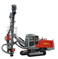 Plateforme de forage rotative intégrée pour l'exploitation minière de pierre, moteur diesel mobile à boîte de vitesses pour le forage en mine ouverte et le dynamitage dans les mines d'or