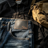 Étiquette en cuir PU personnalisée avec estampage à chaud en cuivre, logo rectangulaire, patchs en cuir à coudre pour jeans, vestes en denim et vêtements de mode
