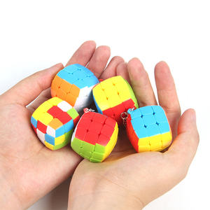 Tùy Chỉnh 3X3 Mini Ma Thuật <span class=keywords><strong>Cube</strong></span> Câu Đố Móc Chìa Khóa Giáo Dục Đơn Giản Tốc Độ <span class=keywords><strong>Cube</strong></span> Dễ Thương Món Quà Giáng Sinh Cho Trẻ Em - Product Image 5