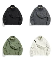 LAYENNE Veste matelassée unisexe de luxe réversible en polaire, veste d'hiver vintage à fermeture éclair