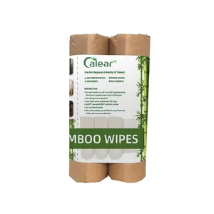 100% Biologisch Afbreekbare Eco-Vriendelijke Sneldroge Herbruikbare Bamboe Keukenhanddoeken Zware Keukenpoetsdoeken Bamboe Papieren Handdoeken