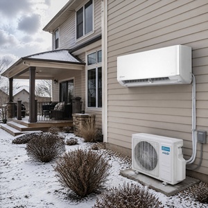 ZERO Z-MAX US <b>Mini</b> Split <b>Air</b> <b>Conditioner</b> 9000-24000 BTU R32 Heat Pump 24 SEER2 Wall Mounted AC AHRI for Project Sub-Zero Weather - Product Image 2