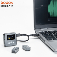 Godox Magic XT1 micrófono inalámbrico profesional al aire libre grabación en vivo doble reducción de ruido collar clip radio tipo-C adaptador