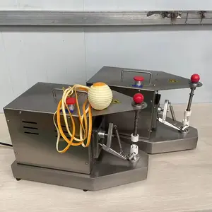 Mesin pengupas listrik otomatis, mesin pengupas buah mangga apel Persimmon oranye