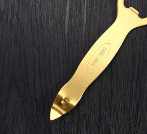 Abridor de Botellas de Cerveza Magnético Portátil Syh1516, de Acero Inoxidable 304, con Forma de Tarjeta de Crédito, Ecológico, para Cocina, Venta al Por Mayor - Product Image 2