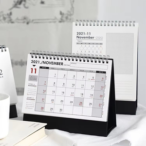 Tùy Chỉnh 2025 2026 In Đầy Màu Sắc Tường Lịch Xoắn Ốc Ràng Buộc Bảng Bàn Lịch Cho Nhà Và Văn Phòng - Product Image 4