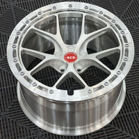 Jantes forgées Beadlock chromées VS5RS 18 19 20 21 22 5x120 5x114.3 Concaves profondes Monobloc en alliage pour BMW M3 M4 Mustang