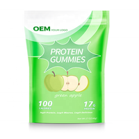 Gummies de protéines de lactosérum à marque privée OEM – Soutient l'énergie et la croissance musculaire – Gummies riches en protéines