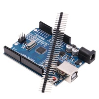 Carte de développement UNO R3 ATmega328P avec câble USB, compatible avec Arduino IDE pour les projets de bricolage pour débutants