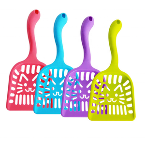 Limpiador de arena para gatos, accesorios para mascotas, productos para gatos, pala de limpieza de arena de plástico - Product Image 1