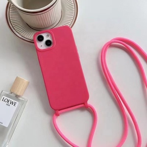 Ốp Điện Thoại TPU Mềm Chống Sốc Có Dây Đeo Vai Cho <span class=keywords><strong>iPhone</strong></span> 14 14 Pro Max - Product Image 5