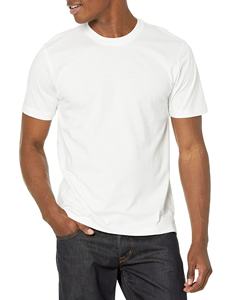 Camiseta de algodón esencial de verano para hombre, ropa informal de manga corta con cuello redondo y logotipo pequeño - Product Image 5