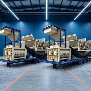 <span class=keywords><strong>Centrale</strong></span> de malaxage mobile - Système de contrôle portable pour le dosage du ciment et du sable pour la construction - Product Image 1