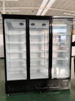 Réfrigérateur de bar à trois portes de haute qualité, refroidi par air, pour boissons et vins