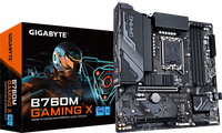 Tarjeta Madre Giga-byte B760M GAMING X LGA1700 MATX, 4 DDR5 7600MT/s, LAN 2.5G, Doble M.2, Q-Flash Plus, para Juegos de PC