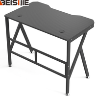 Beisijie Table de jeu pour PC à des prix abordables Bureau de jeu de course en forme de K pour Gamer