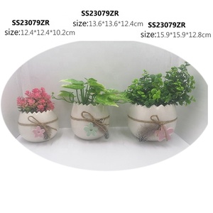 <span class=keywords><strong>Vase</strong></span> à fleurs en céramique en forme d'oeuf à motif papillon à <span class=keywords><strong>accrocher</strong></span> <span class=keywords><strong>au</strong></span> <span class=keywords><strong>mur</strong></span> pour la décoration intérieure - Product Image 4