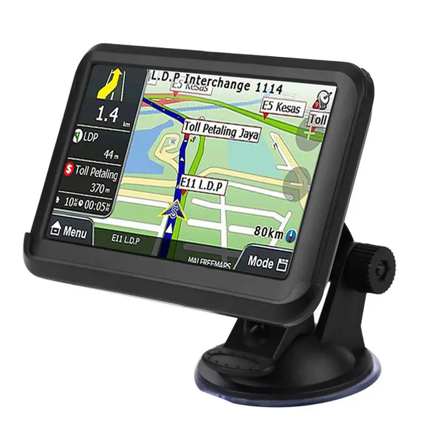 5 Inch Car Truck GPS SAT NAV Satellite Navigation System Navigator 8GB USA/Canada European Map