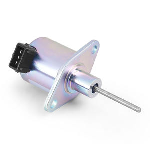 Válvula de Cierre de Emergencia Compatible con Tractores Kioti CK25 CK27 CK3 E6820-60011, Estructura de Solenoide Manual, Segura para Agua y Gas - Product Image 1